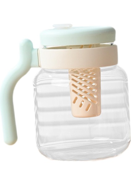 Kamp Egzersizi Için Çay Cam 950 ml Moda Içme Şişesi Mavi (Yurt Dışından)
