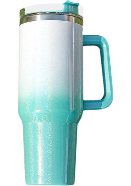 Kamp Piknik Açık Beyaz ve Yeşil Için Saplı Sızdırmaz Kahve Tumbler ile 40OZ Tumbler (Yurt Dışından) fiyatları