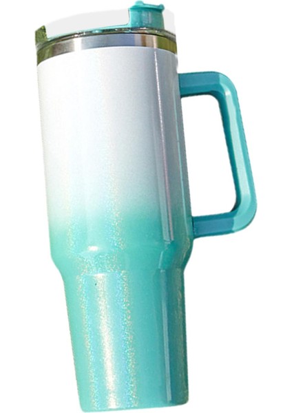 Kamp Piknik Açık Beyaz ve Yeşil Için Saplı Sızdırmaz Kahve Tumbler ile 40OZ Tumbler (Yurt Dışından) modelleri