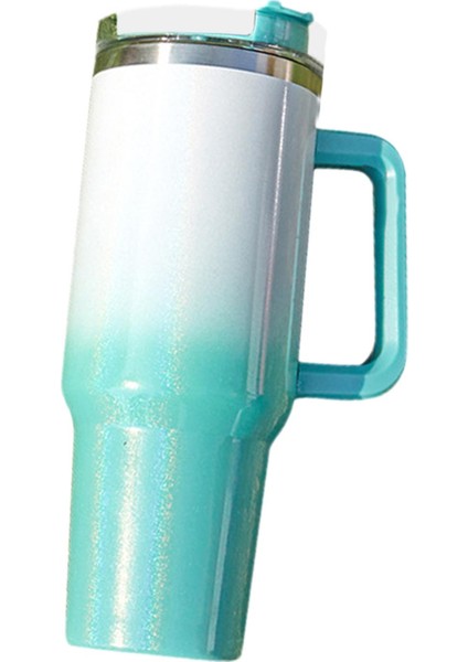 Kamp Piknik Açık Beyaz ve Yeşil Için Saplı Sızdırmaz Kahve Tumbler ile 40OZ Tumbler (Yurt Dışından) indirimleri