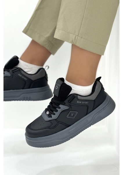 Kadın Ortopedik Taban Cilt Sneaker 030