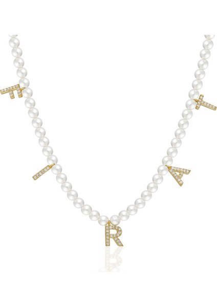 Taşlı Isim Isim Kolyesi Uzunluğu