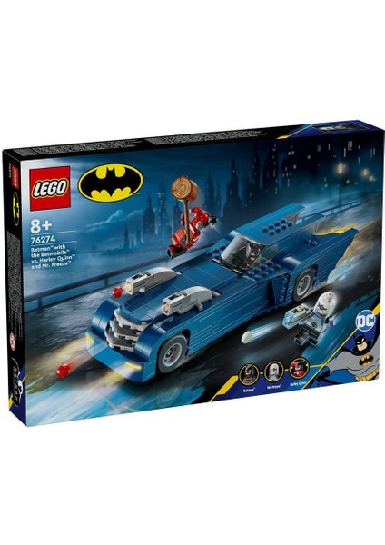 76274 LEGO Marvel Batmobile Batman Harley Quinn ve Mr. Freeze 435 Parça +8 Yaş