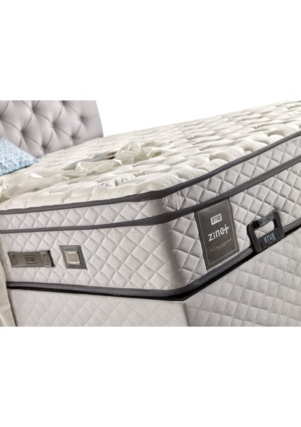 Zinc Plus Yatak Tek Kişilik 120X200 cm (Başlık ve Baza Fiyata Dahil Değildir)