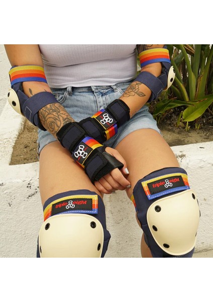 Saver Series Pacific Beach Dizlik Dirseklik Bileklik Seti S modelleri