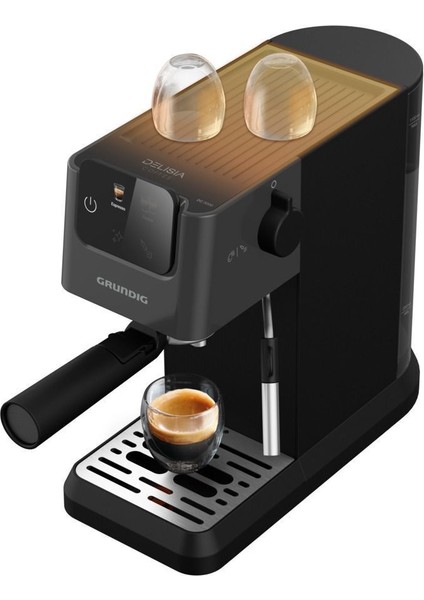 220 - 240 V Delisia Coffee Ksm 4330 Süt Köpürtücülü Manuel Espresso Makinesi 2 499-250 Watt Plastik