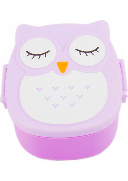 Baykuş Öğle Ği Kutusu Tazelik Kutusu Sızdı Çok Karikatür (Yurt Dışından)