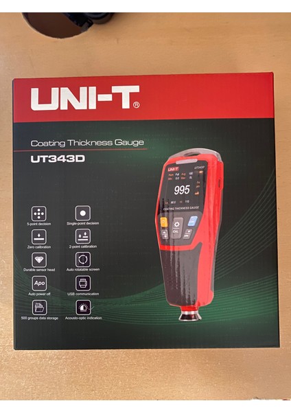Boya Kaplama Kalınlığı Ölçer UT-343D fiyatları