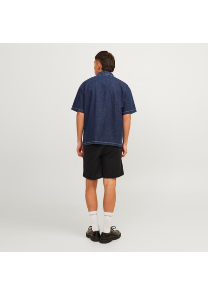 Erkek Keten Karisimli Jogger Sort - Jaiden