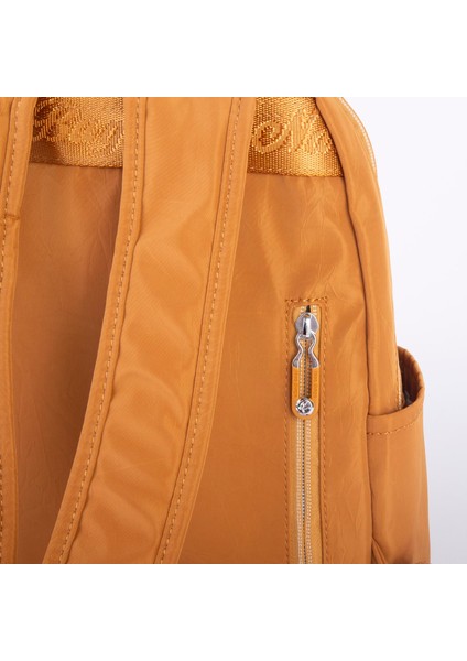 Kadın Çok Gözlü Hafif Su Geçirmez Unisex (Water Proof) Çanta Hardal modelleri