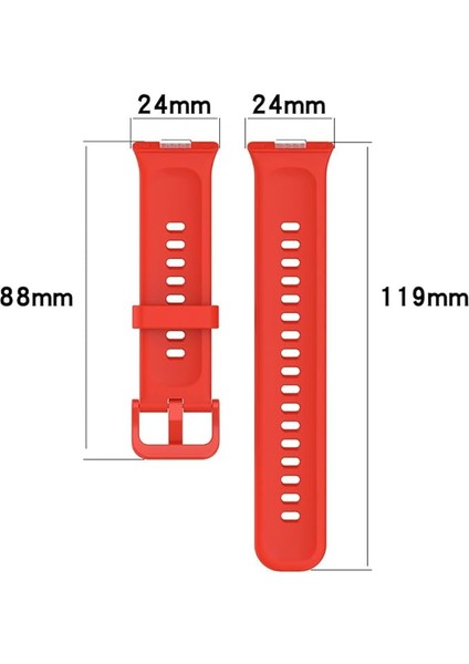 Huaweı Watch Fıt 3 Uyumlu Akıllı Bileklik Silikon Kayış Kordon modelleri