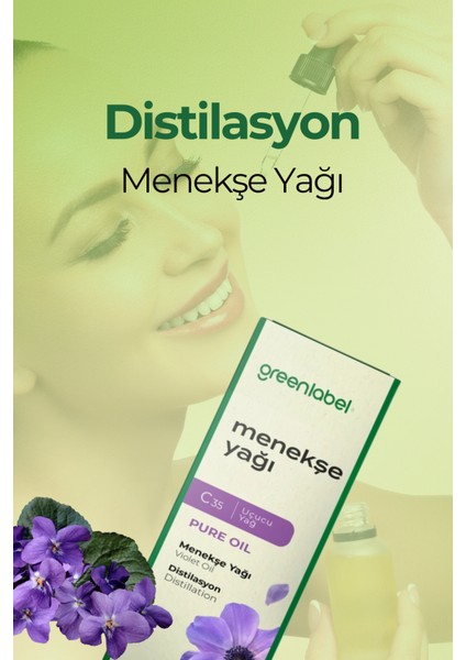 Menekşe Yağı %100 Saf Doğal Ve Organik 10ml