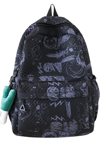 Üniversite Öğrencisi Okul Çantaları, Ortaokul ve Lise Öğrencileri Için Kontrast Renkli, Büyük Kapasiteli, Çok Yönlü Sırt Çantaları (Yurt Dışından)