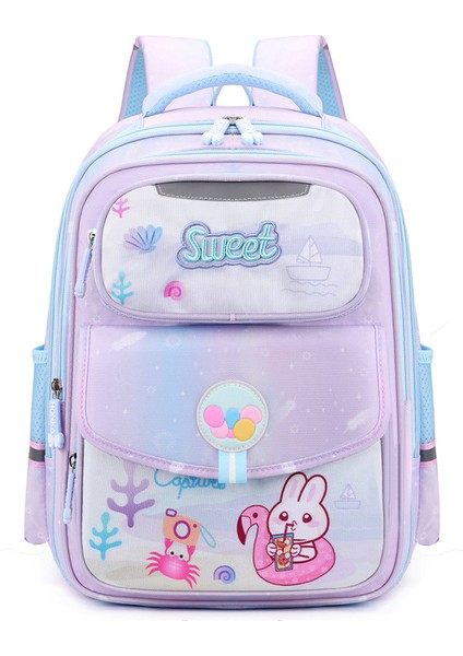 Moda Okul Çantası, Yükü Azaltmak Için Öğrenci Omurga Koruma Sırt Çantası (Yurt Dışından)