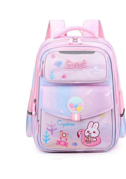 Moda Okul Çantası, Yükü Azaltmak Için Öğrenci Omurga Koruma Sırt Çantası (Yurt Dışından)