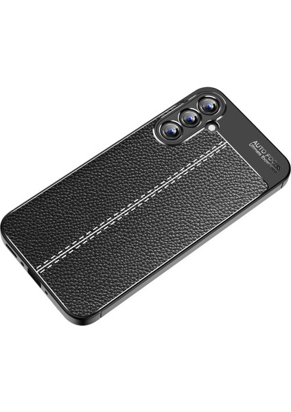 Samsung Galaxy A25 Kılıf Niss Deri Desen Silikon