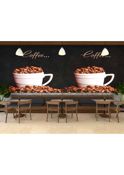 Kahve Fincanlı Cafe modelleri