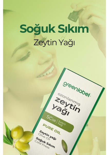 Zeytinyağı Ozonlandırılmış 50 ml