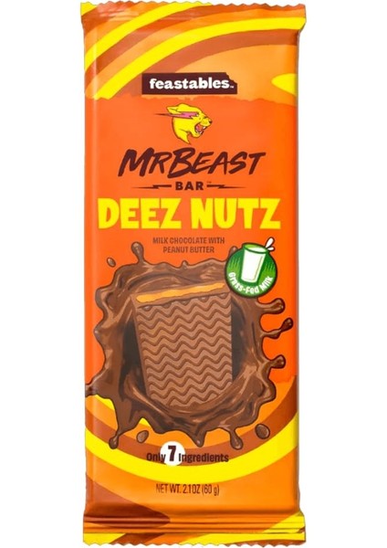 Mr. Beast Bar - Deez Nutz Chocolate 35GR