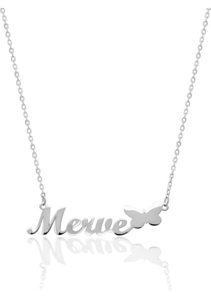 Yatay Isim Kelebek Kolye fiyatları