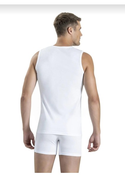 126 Erkek Sıfır Yaka Sıfır Kol Fanila Atlet Tekli modelleri