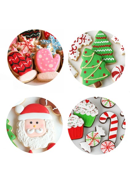 Büyük Xms Ağacı Stili 1 Adet Paskalya/noel Paslanmaz Çelik Kendin Yap Kurabiye Kalıbı Yumurta Tavşan Kar Tanecik Noel Baba Şeker Hamuru Şekerleme Kurabiye Pişirme Aracı (Yurt Dışından)
