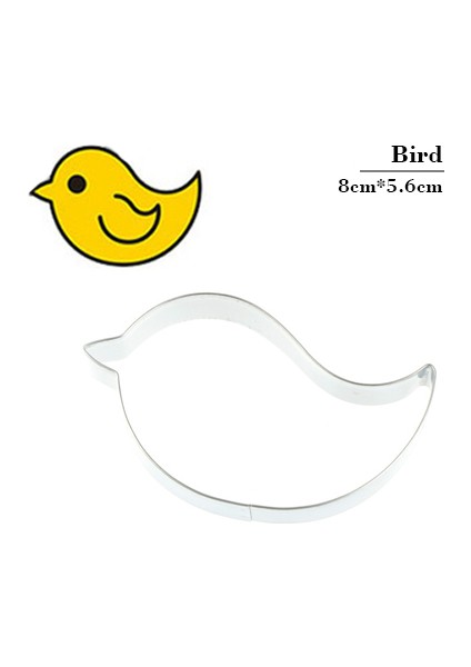 Erik Tarzı Paslanmaz Çelik 3D Hayvan Kurabiye Kesici, Köpek Geyik Kurabiye Kabartma Kalıbı Kek Kalıbı Mutfak Aksesuarı Fırın Pastacılık Araçları (Yurt Dışından)