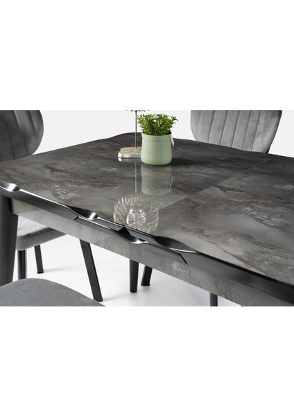 Yakamoz Mdf Highgloss Mutfak Masası 80X130 fiyatları