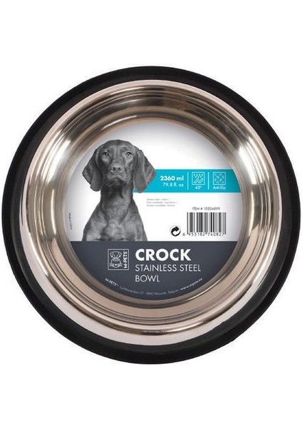 Crock Çelik Mama ve Su Kabı Xxl 2360ML