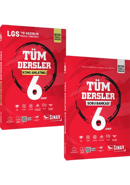 6. Sınıf Tüm Dersler Kazandıran Set