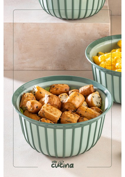 Linea 3’lü Pratik Çerezlik Yeşil 500 ml modelleri