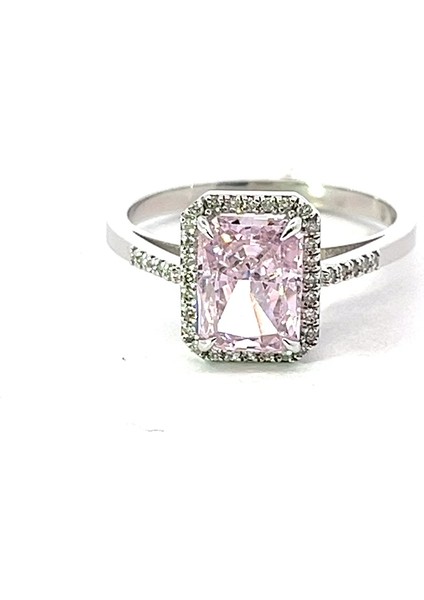 3,57 Ct 2,94 gr Renkli Doğal Taşlı Pırlanta Yüzük
