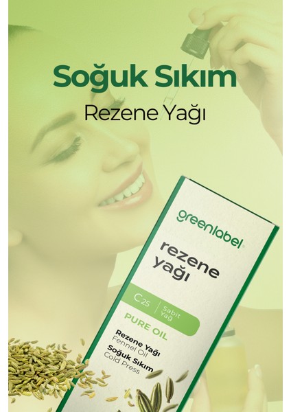 Green Label Rezene Yağı 20 ml