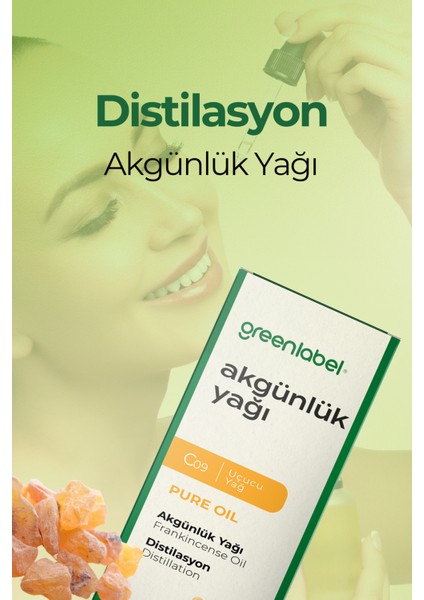 Akgünlük Yağı %100 Doğal Ve Saf Yatıştırıcı, Rahatlatıcı 20ml