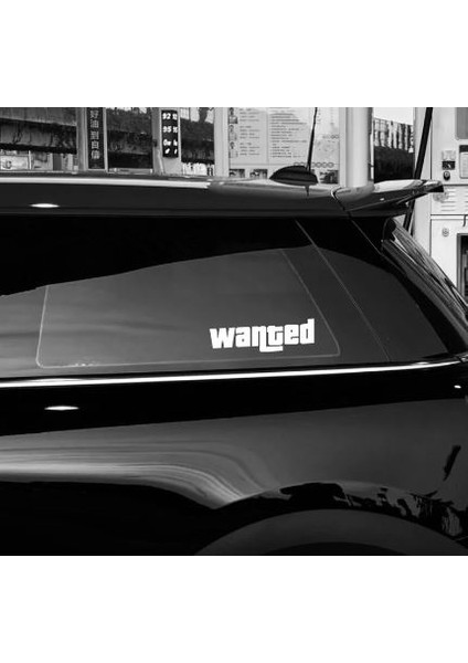 Wanted Sticker Araba Oto Motosiklet Sticker 00103 fiyatları
