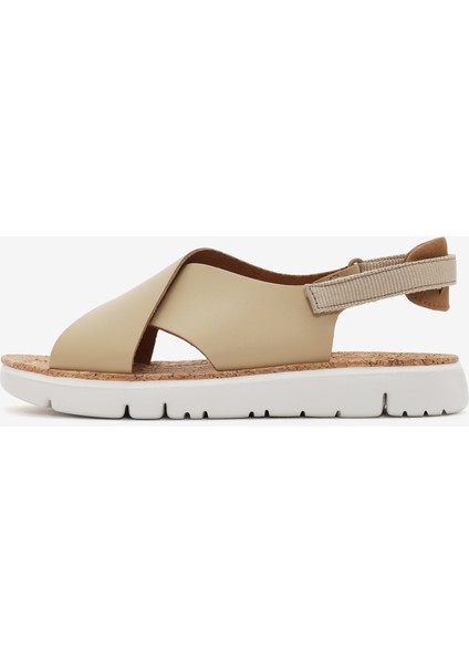 Kadın Bej Sandalet
