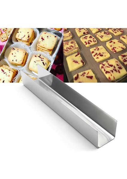 Karbon Çelik Tarzı Kurabiye Kalıbı Yapışmaz U Şekilli Kuru Üzümlü Pasta Kalıbı Tost Pişirme Araçları Için Ekmek Kalıbı (Yurt Dışından)
