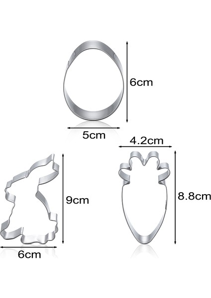 Zencefilli Kurabiye Adam Tarzı 1 Adet Paskalya/noel Paslanmaz Çelik Kendin Yap Kurabiye Kalıbı Yumurta Tavşan Kar Tanecik Noel Baba Şeker Hamuru Şekerleme Kurabiye Pişirme Aracı (Yurt Dışından) modelleri