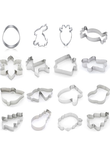 Zencefilli Kurabiye Adam Tarzı 1 Adet Paskalya/noel Paslanmaz Çelik Kendin Yap Kurabiye Kalıbı Yumurta Tavşan Kar Tanecik Noel Baba Şeker Hamuru Şekerleme Kurabiye Pişirme Aracı (Yurt Dışından) fırsatları