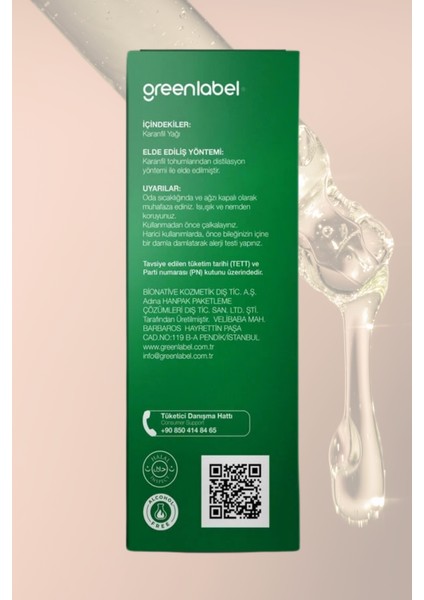 Karanfil Yağı %100 Doğal Ve Saf 20ml