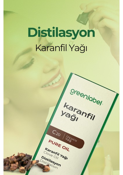 Karanfil Yağı %100 Doğal Ve Saf 20ml