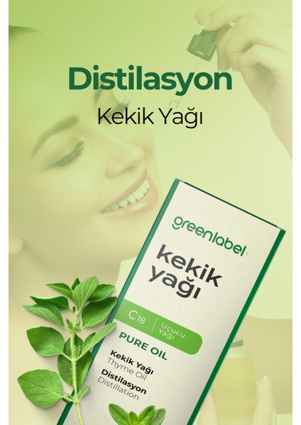 Kekik Yağı %100 Doğal Ve Saf 20ml