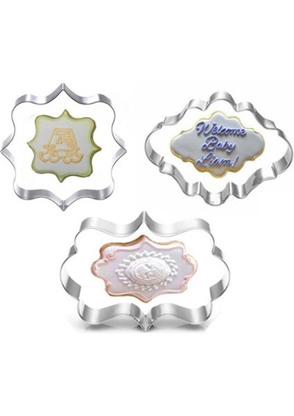 1 Adet C Tarzı Bereket Çerçevesi Kurabiye Kalıbı Hamur Araçları Fondan Kalıbı Paslanmaz Çelik Pasta Kalıbı Dekorasyon Araçları Fırın Aksesuarları (Yurt Dışından)