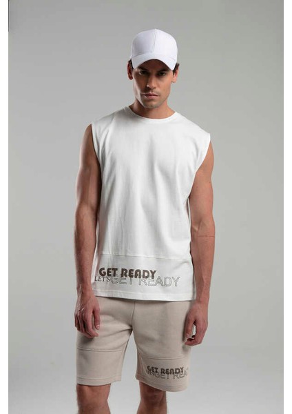 Erkek Baskılı Atlet