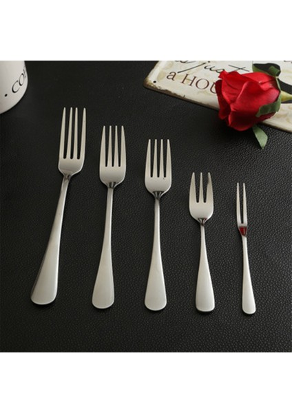 B Tarzı Paslanmaz Çelik Yemek Çatalı Gümüş Tatlı Çay Meyve Çatalı Batı Çatalı Masa Üstü Malzemeler Ev Mutfak Oteli Parti Için (Yurt Dışından) modelleri