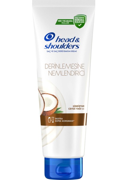 Head & Shoulders Derin Nemlendirici Kepek H. Cevizi Yağlı. Günlük Kullanım 275ML Saç Kremi