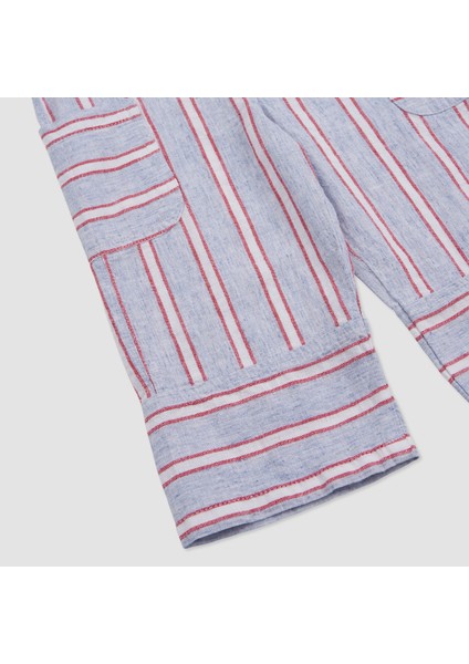 Kız Bebek Çizgi Desenli Salopet fırsatları