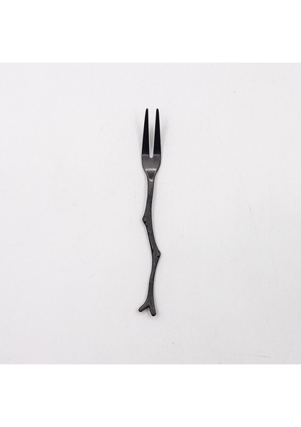 No.2 Tarzı Dal Desen Bıçak Seti Çay Kaşığı ve Çatal Dayanıklı Paslanmaz Çelik Yemek Takımı Meyve Tatlı Çatal Ev Mutfak Aracı (Yurt Dışından)