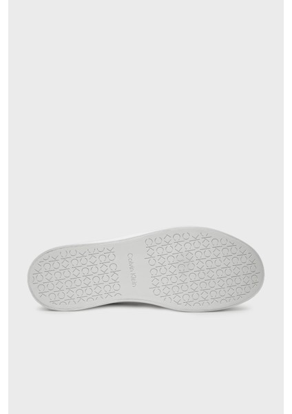 Deri Sneaker Ayakkabı HW0HW021040K6 Bayan Ayakkabı HW0HW02104 0k6