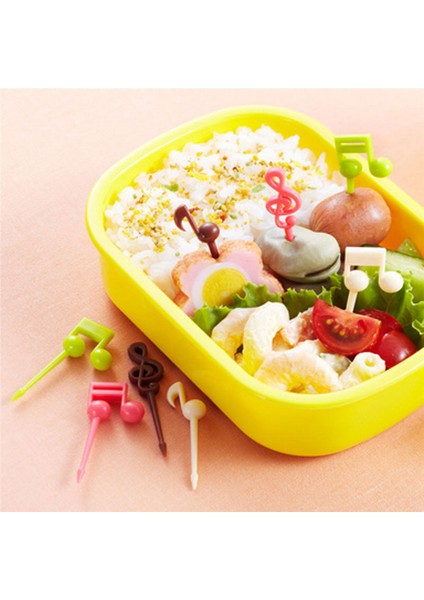 16 Adet Tarzı Çocuklar Için Sevimli Hayvanlı Mini Çatal Seti - Parti Süsü (Yurt Dışından)